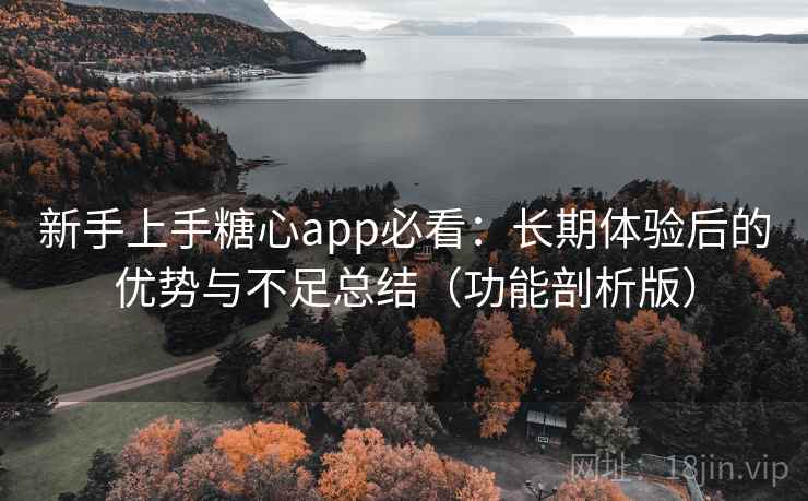 新手上手糖心app必看：长期体验后的优势与不足总结（功能剖析版）