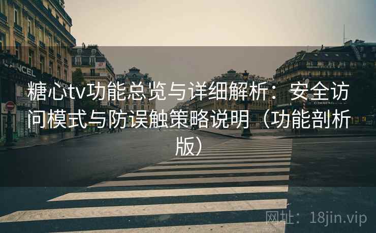 糖心tv功能总览与详细解析：安全访问模式与防误触策略说明（功能剖析版）