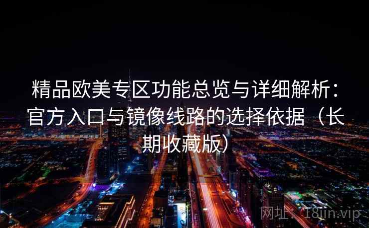 精品欧美专区功能总览与详细解析：官方入口与镜像线路的选择依据（长期收藏版）