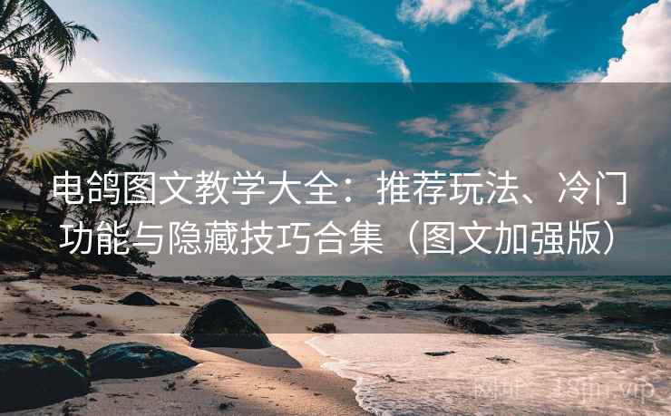 电鸽图文教学大全：推荐玩法、冷门功能与隐藏技巧合集（图文加强版）